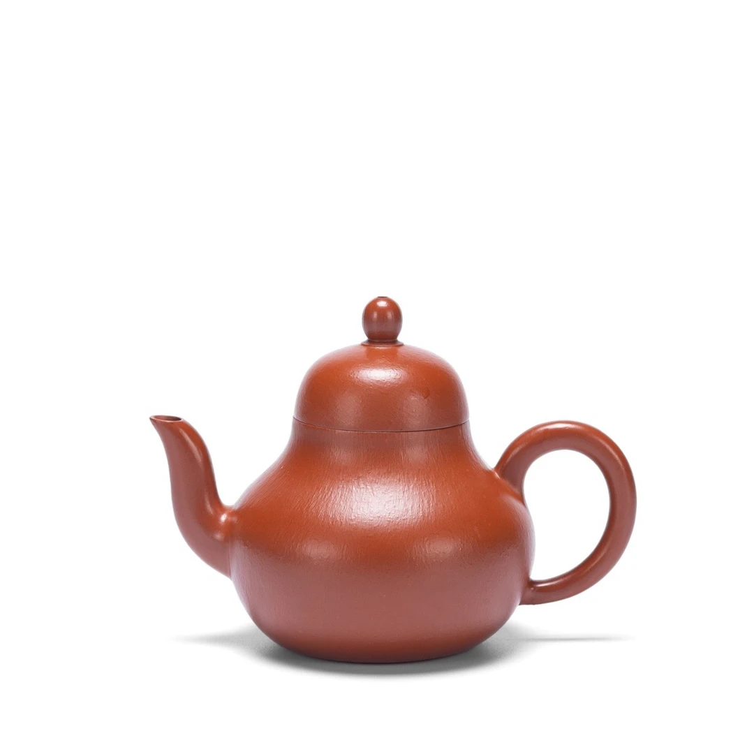 紫砂臻品宜兴紫砂壶纯手工《思亭》赵爱娥#赵庄朱泥全手工