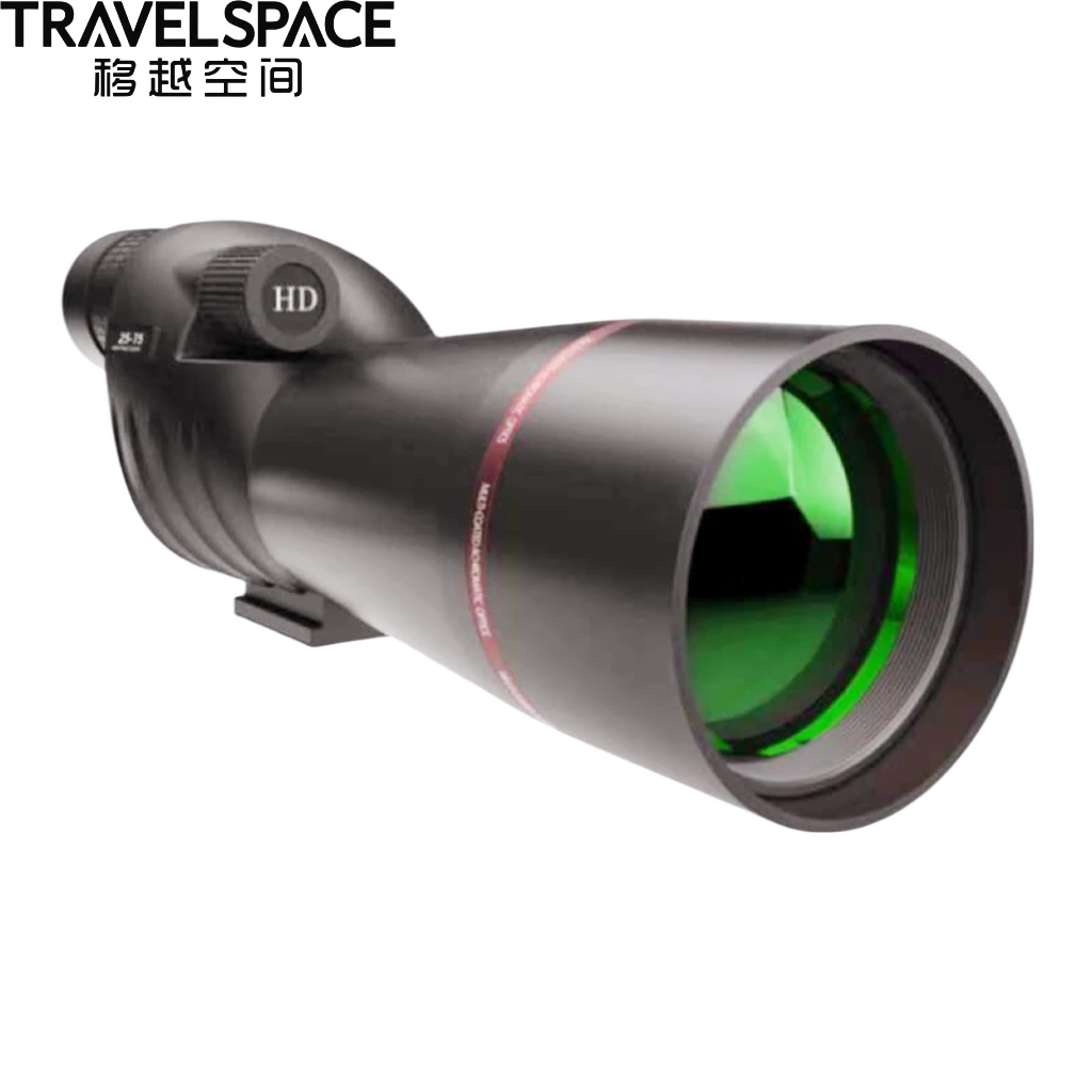 TRAVELSPACE/移越空间25-75倍高清单筒望远镜看月亮环形山陨石坑