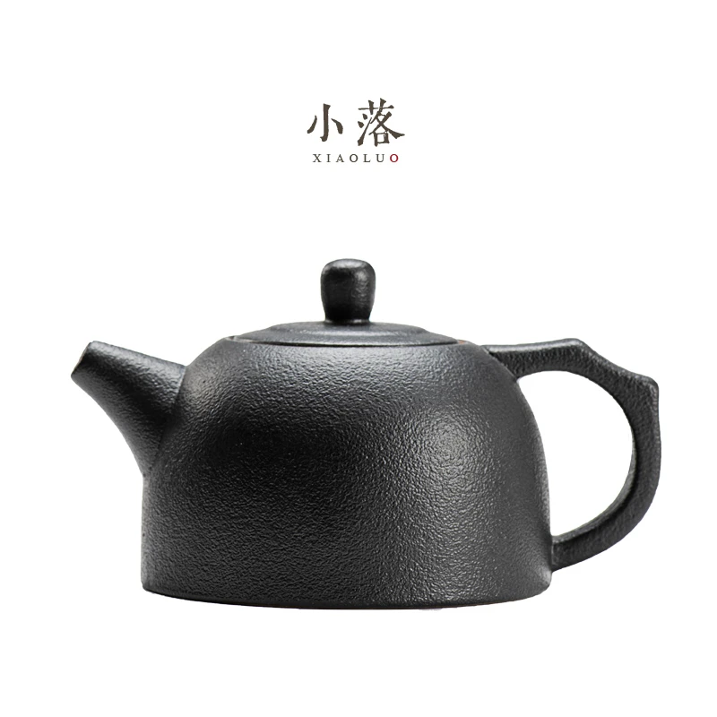 小落功夫井栏壶陶瓷茶壶茶具泡茶壶把把壶单个过滤粗陶家用西施壶