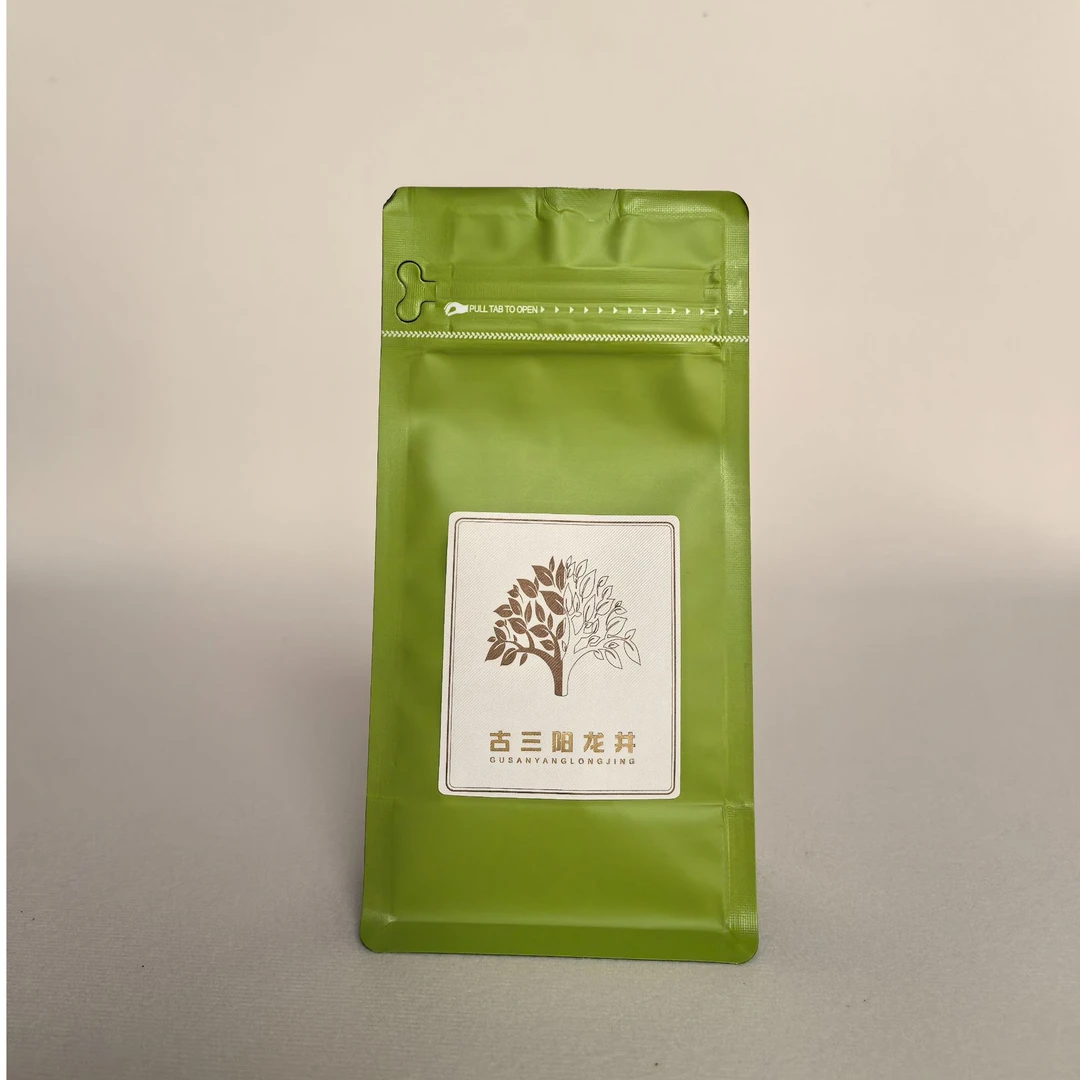 古三阳古老师传统龙井30g自立袋装，黄豆香
