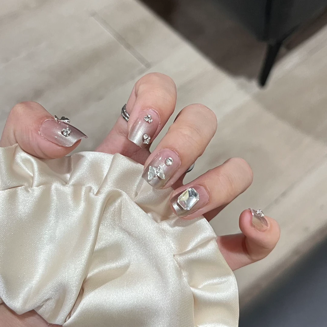 【Thankokay - 穿戴甲】工厂倒闭 轻奢高级感美甲甲片92机械庄周