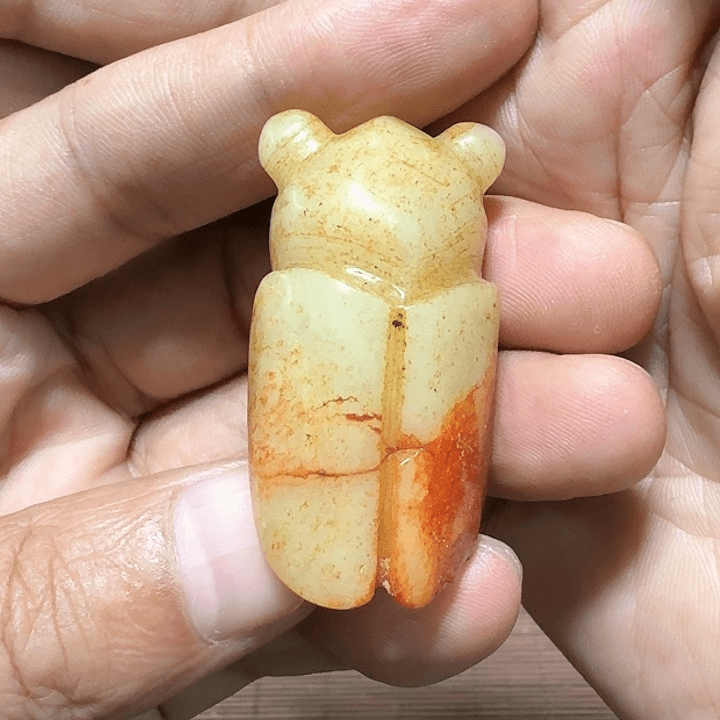 和田玉（糖玉）颈饰未镶嵌