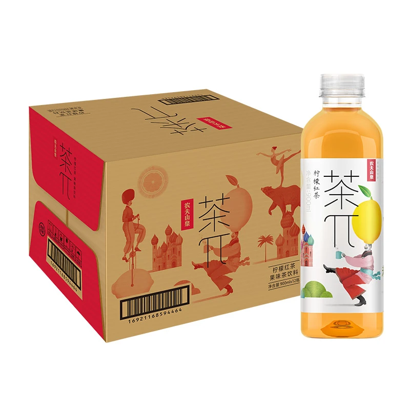 农夫山泉 茶π茶派茶饮料 柠檬红茶 500ml*15瓶/箱