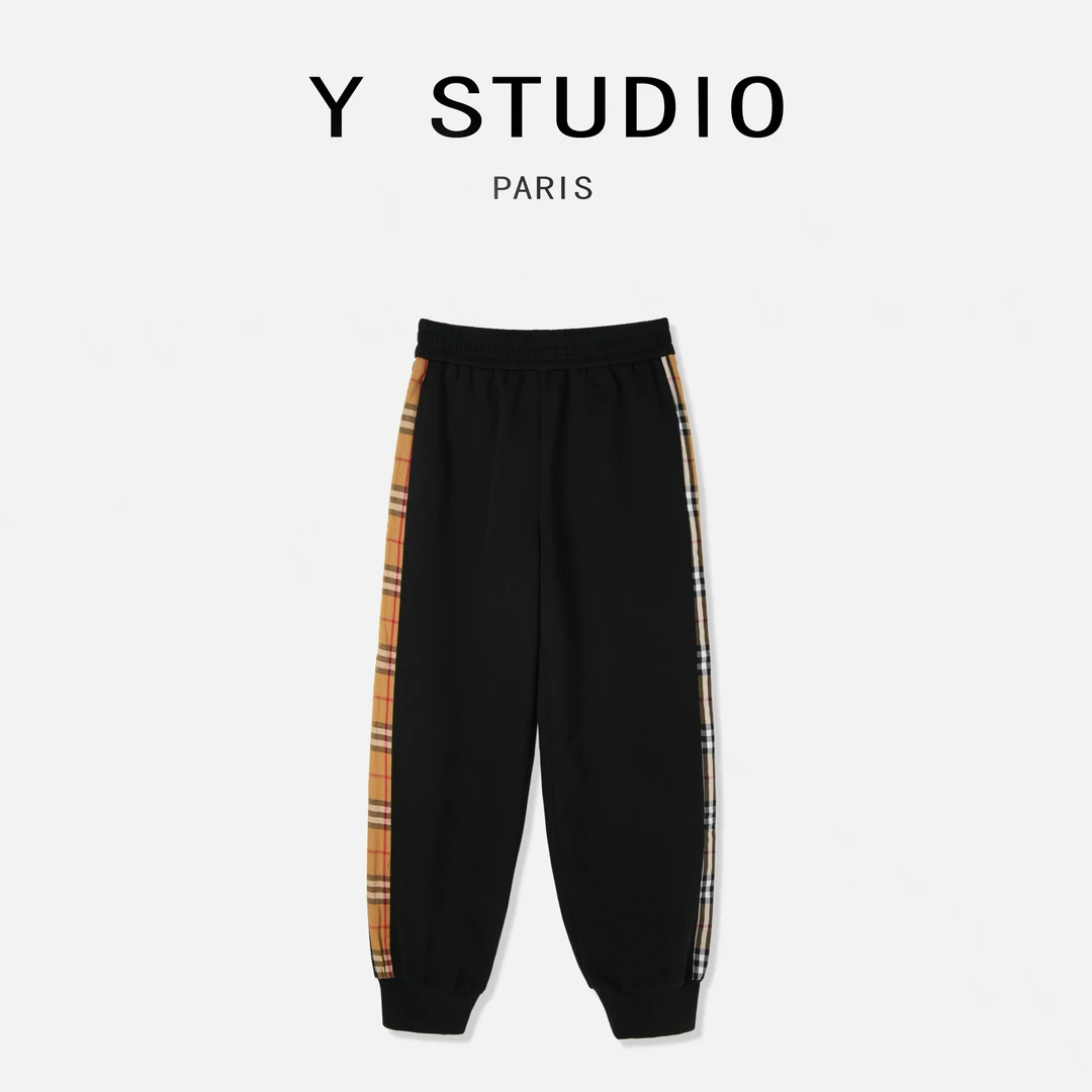 【大妮专属】（秋风格子卫裤）2024时尚百搭秋季简约气质男女款卫裤