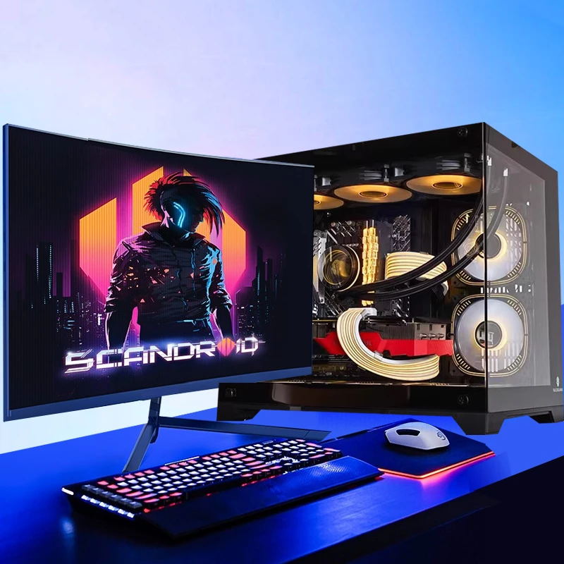 酷睿i7 12700H/RTX3060/4060台式电脑主机全套电竞DIY组装整机