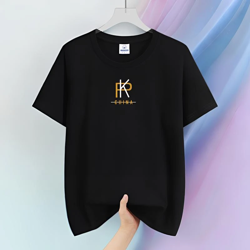 青年短袖T恤男士夏季男装2024新款纯棉半袖内搭体恤男生休闲T恤