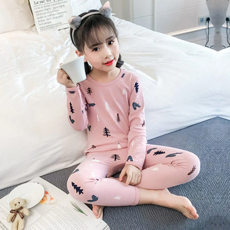 儿童睡衣春秋秋衣秋裤保暖秋冬儿童睡衣春秋宝宝秋衣秋裤保暖