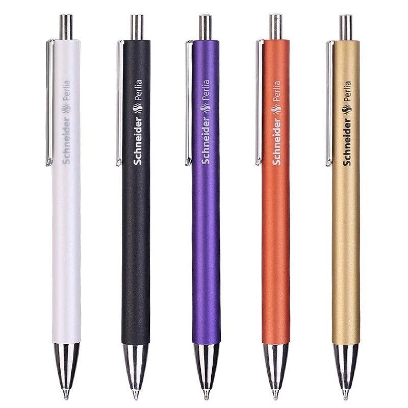 schneider/施耐德德国派利亚中性笔学生日用办公按动水笔可换芯