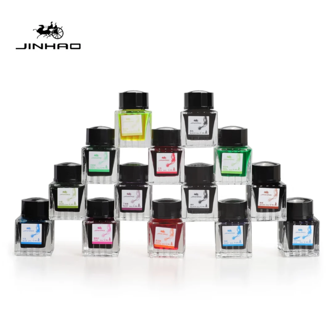 jinhao/金豪3001彩色钢笔水非碳素型钢笔墨水