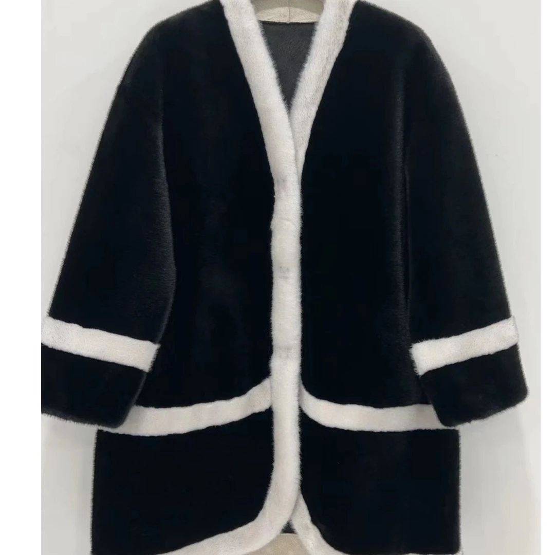 【辣椒妹严选】2023新款气质冬季时尚妈妈款保暖款中长款外套