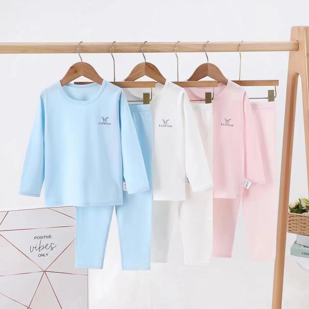 月亮「亲肤.奥代尔」儿童家居服A类2023新款空调服睡衣2809-Q