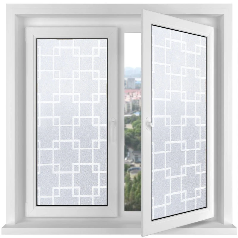 自粘玻璃窗户贴纸遮光防偷窥透光不透明卫生间阳台用窗花磨砂贴膜
