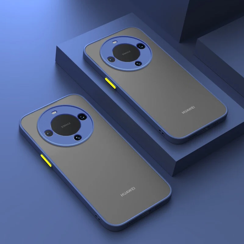 适用华为mate60pro手机壳全包硅胶mate60磨砂半透明ins防摔保护套