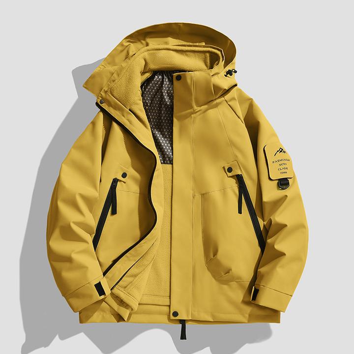 【诗妮歌VIP粉丝专属】情侣款户外可拆卸三合一石墨烯冲锋衣2259