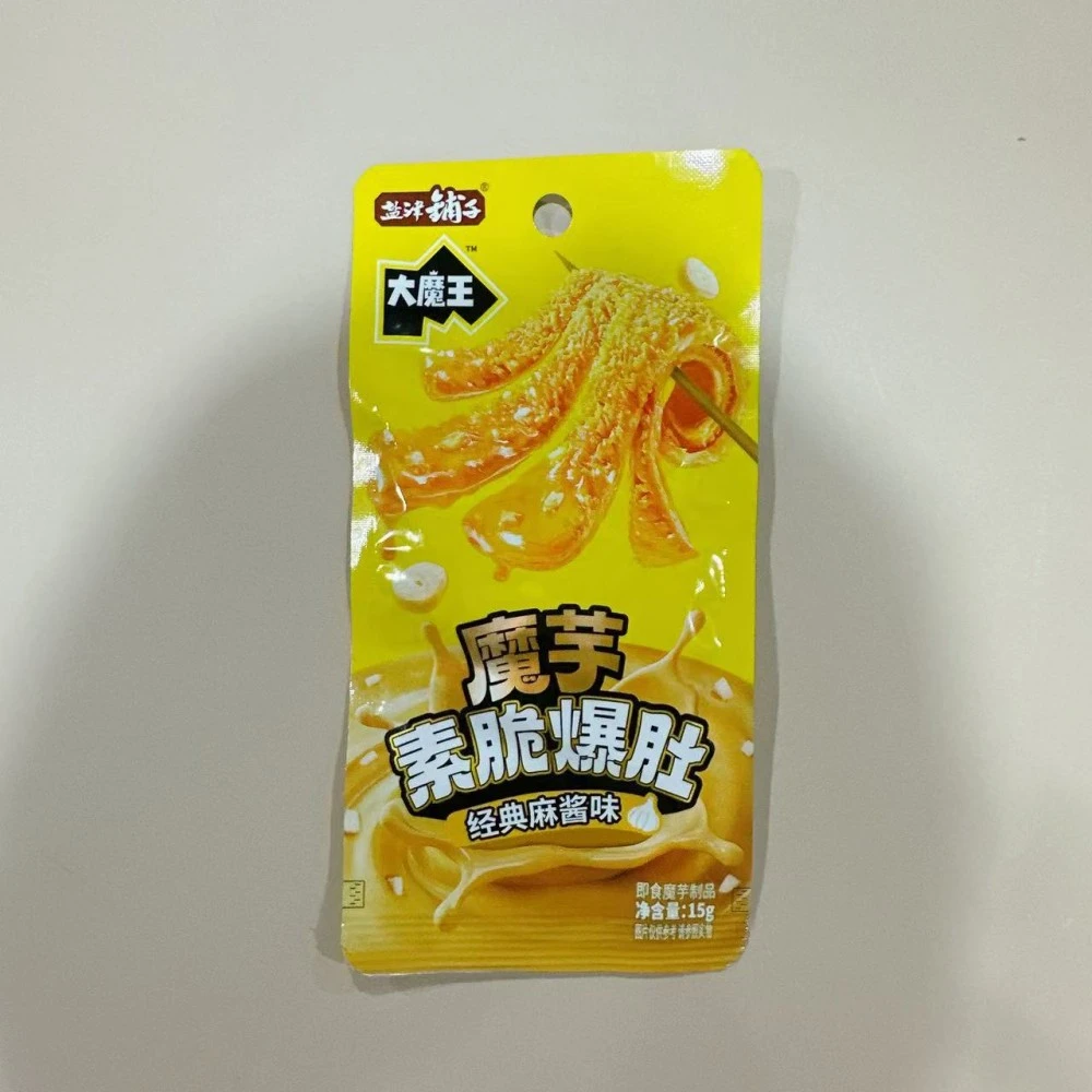 盐津铺子大魔王魔芋素脆毛肚经典麻酱味15g*1袋