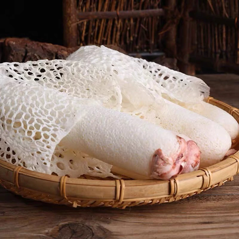 云南竹荪菌新鲜竹荪火锅炖汤酿肉