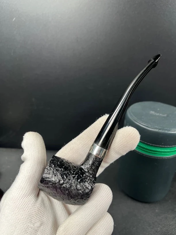 爱尔兰彼得森特殊系列喷砂酒桶P型嘴石楠木烟具