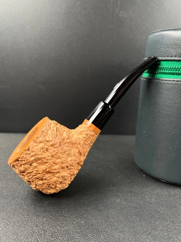 意大利卡斯特罗原木色kkk55器型手工石楠木烟具