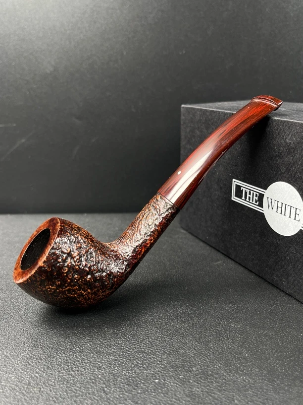 英国The White Spot Cumberland4127石楠木烟斗（内径19.7斗深37