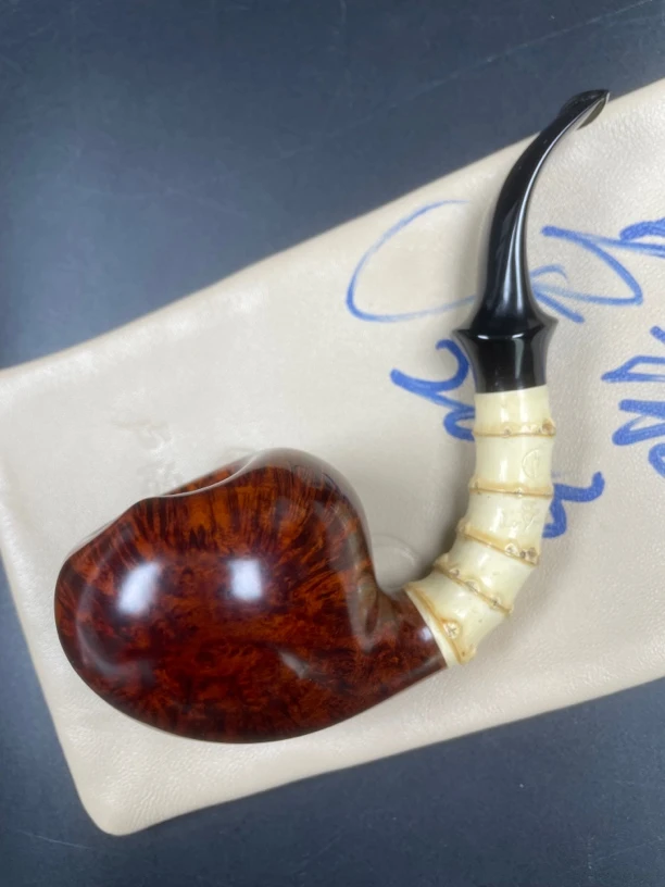 卢泳石楠木手工烟斗烟具