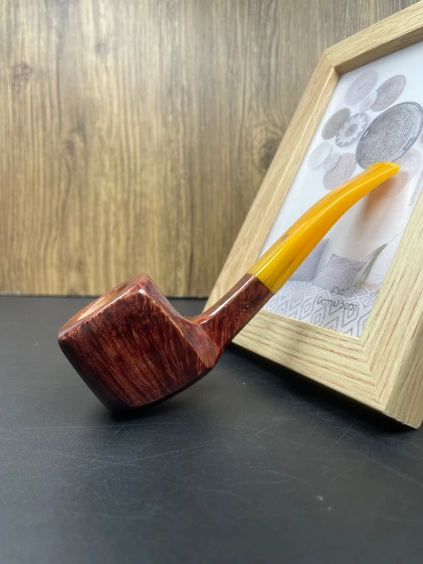 意大利帕斯库奇石楠木手工烟斗（内径20 斗深36.6）