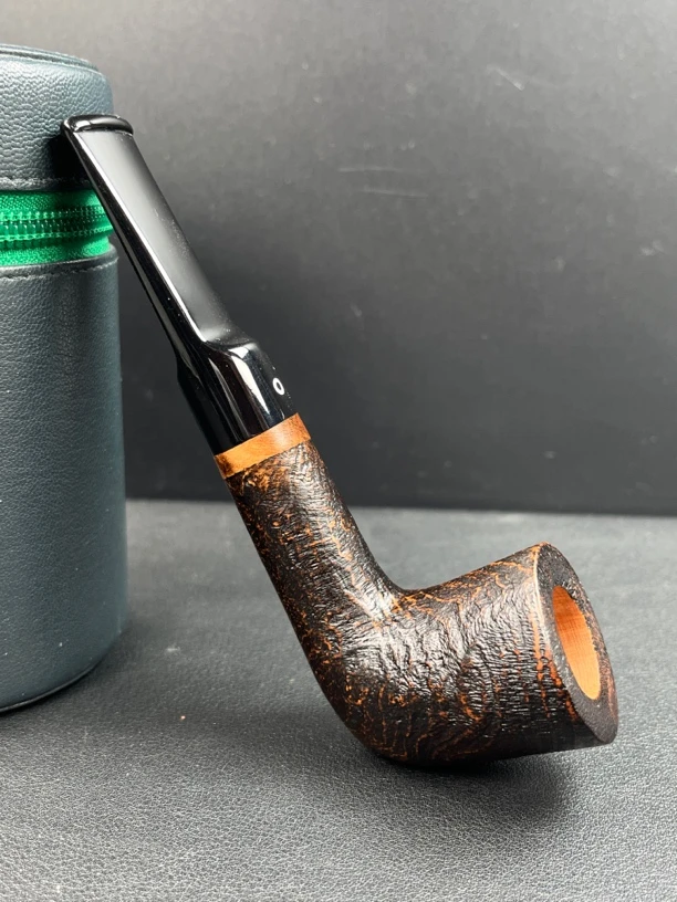 意大利塔拉莫纳暗棕系列710型号石楠木烟斗（内径20斗深39长141）