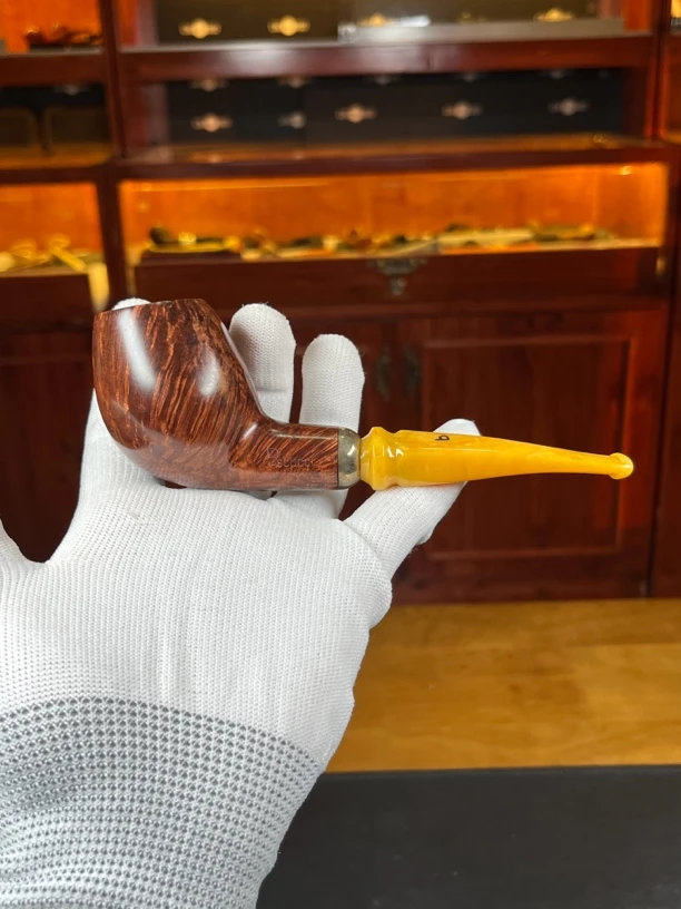 意大利帕斯库奇石楠木手工烟斗（内径20.3 斗深41）