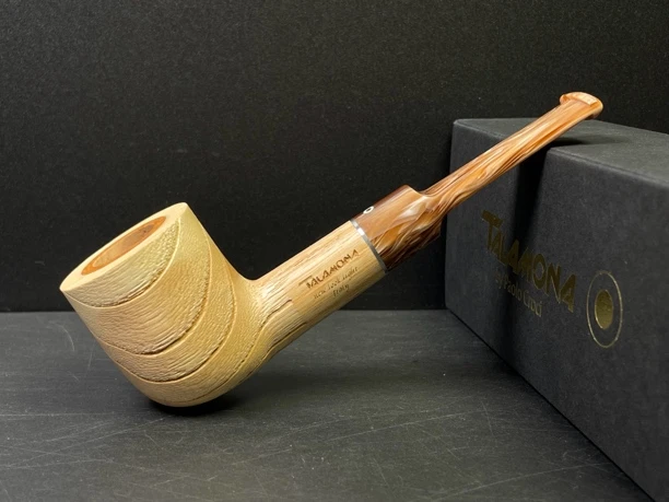 意大利塔拉莫纳特殊系列849型号石楠木烟斗（内径18.2斗深34.5）