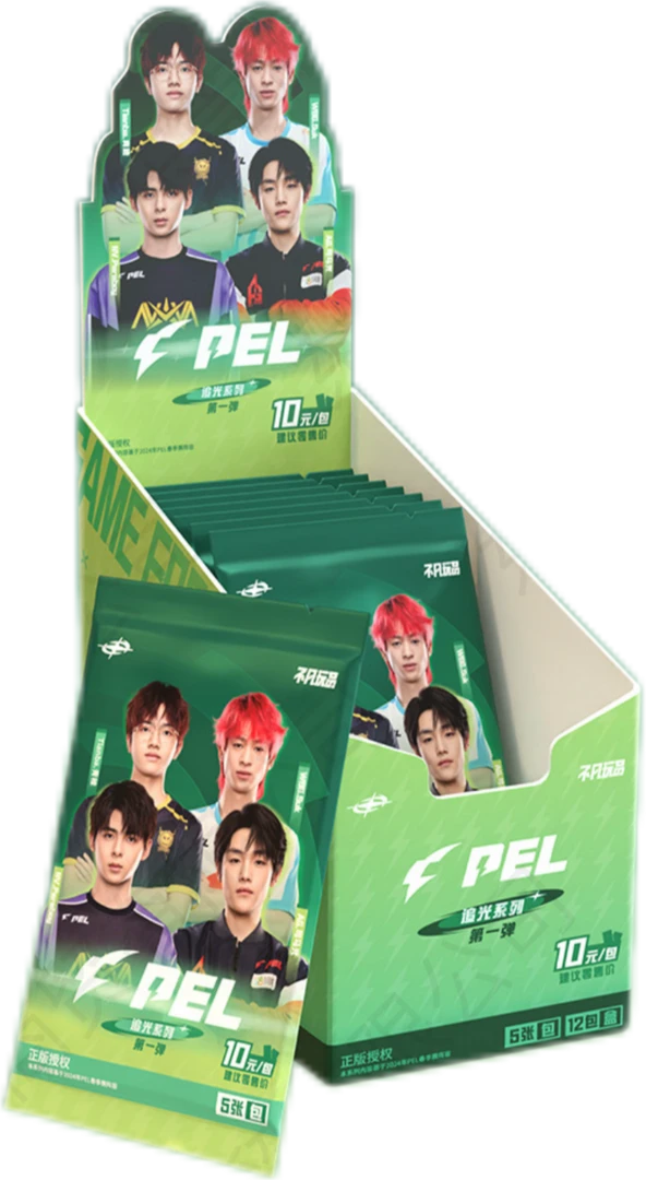 不凡玩品-追光-PEL-和平精英（10元包）第一弹 选手卡 莉Li