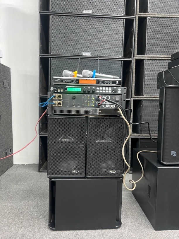 法国原装进口力素ps8搭配功放前置话筒低音一套不包邮