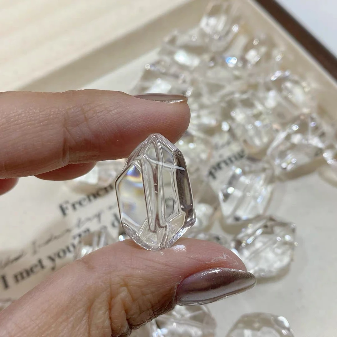 【晴时】三号链接天然水晶DIY配饰未镶嵌（私拍随意发）