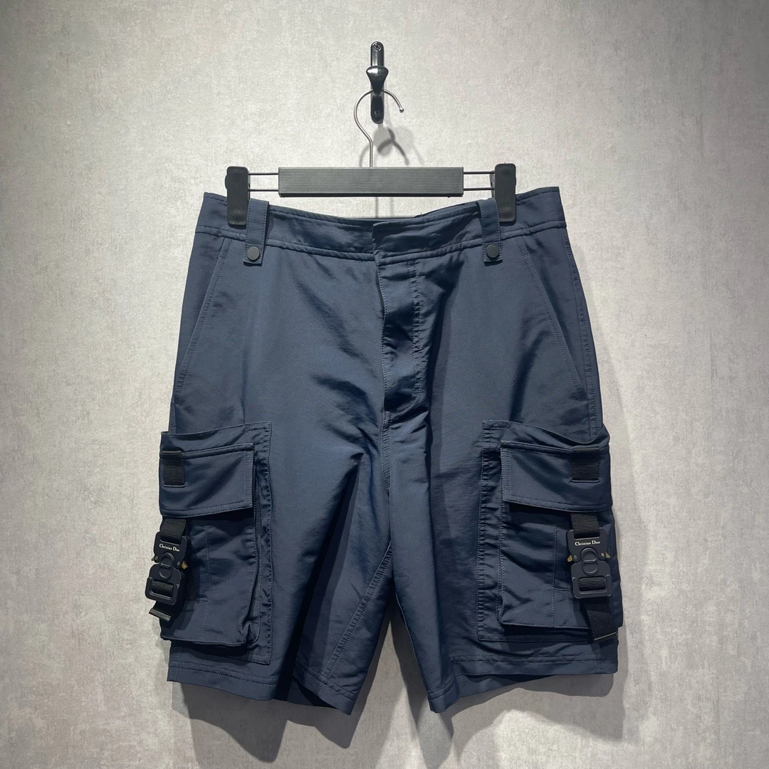 99新 DIOR/迪奥 口袋机能锁扣休闲短裤/44码/98新/公价1w+