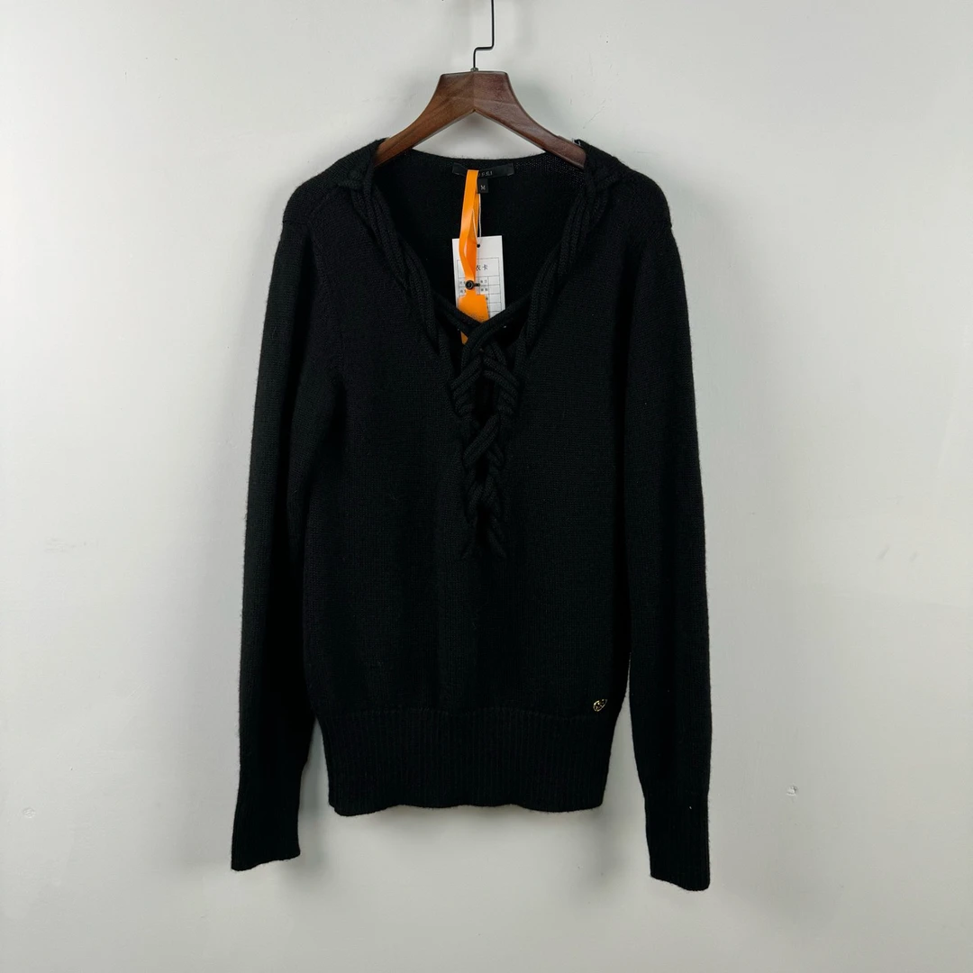 95新 GUCCI/古驰 爱心双G毛衣 40码/CL01937