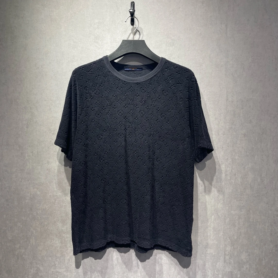 95新 LV 路易威登 三花logo满印短袖/4L码/98新/DY213524