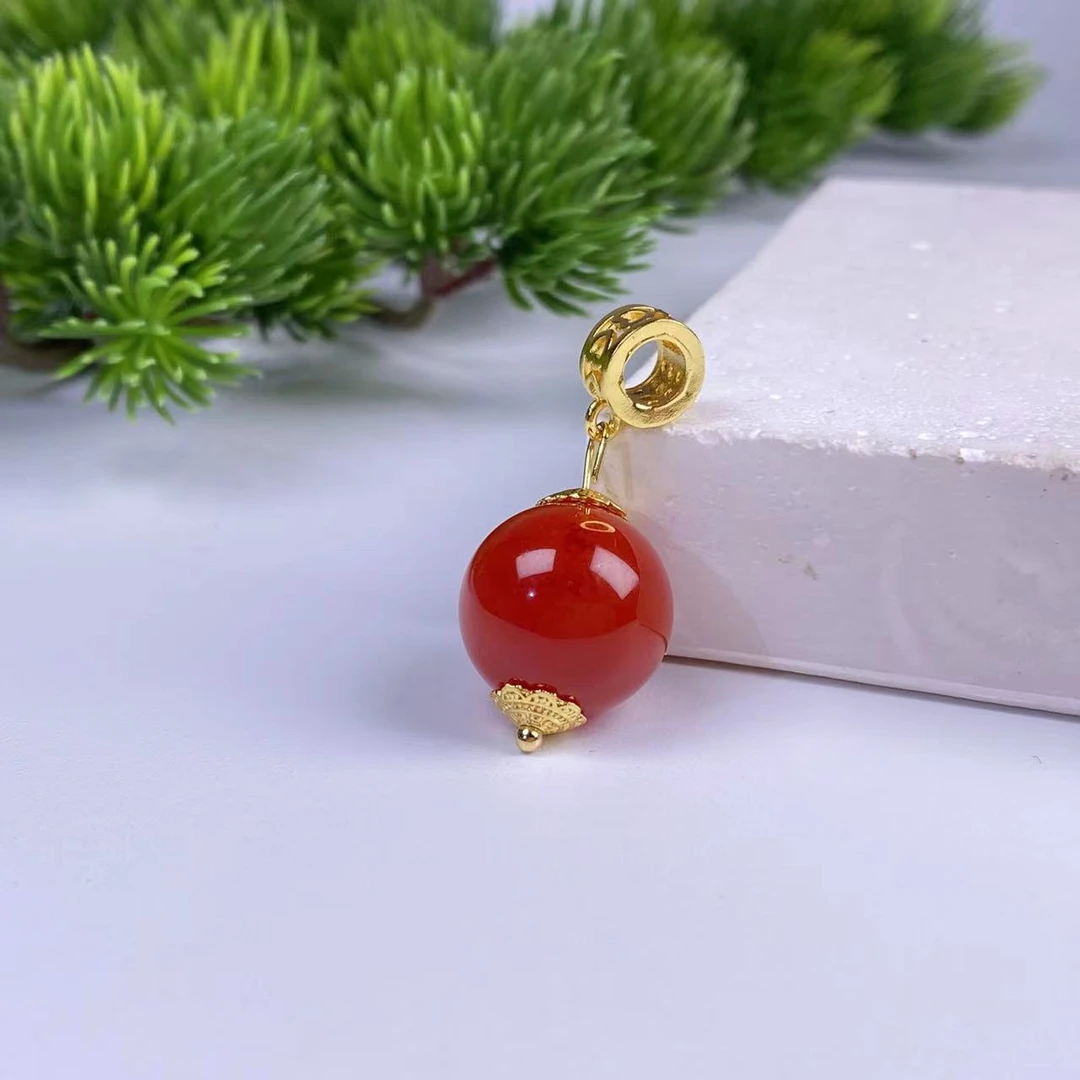 【】圆珠吊坠颜色形状大小多样性发一件@kf2642