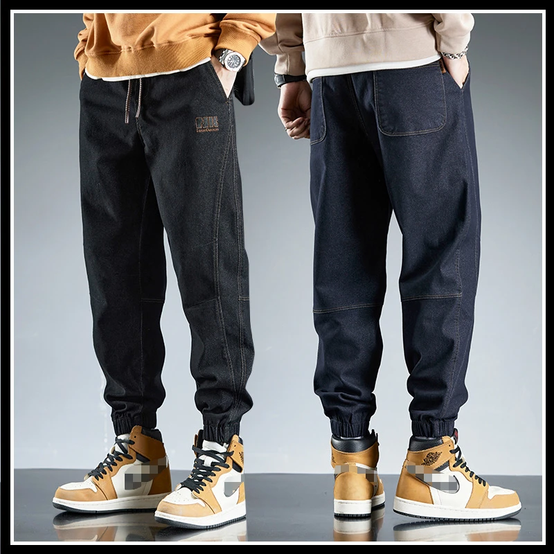 哈伦束脚休闲裤男士潮流宽松春秋季百搭户外青年男款长裤子男潮牌