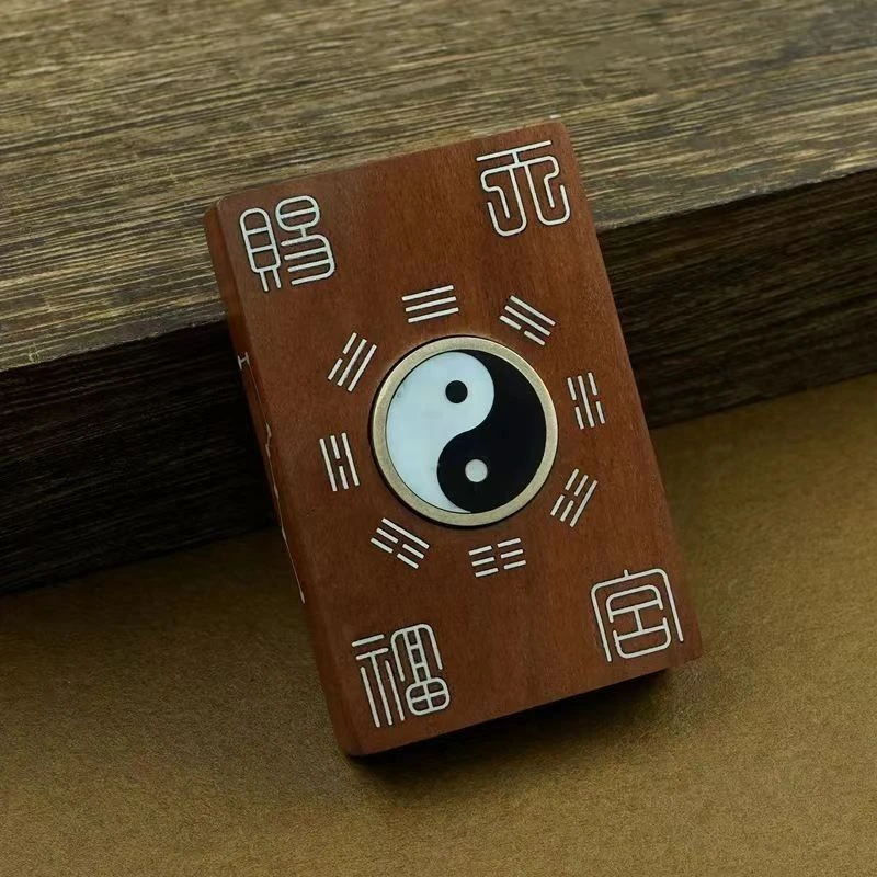 个性订制河图天官赐福摆件雷击木雷击枣木客厅雷击枣木无事牌无刷