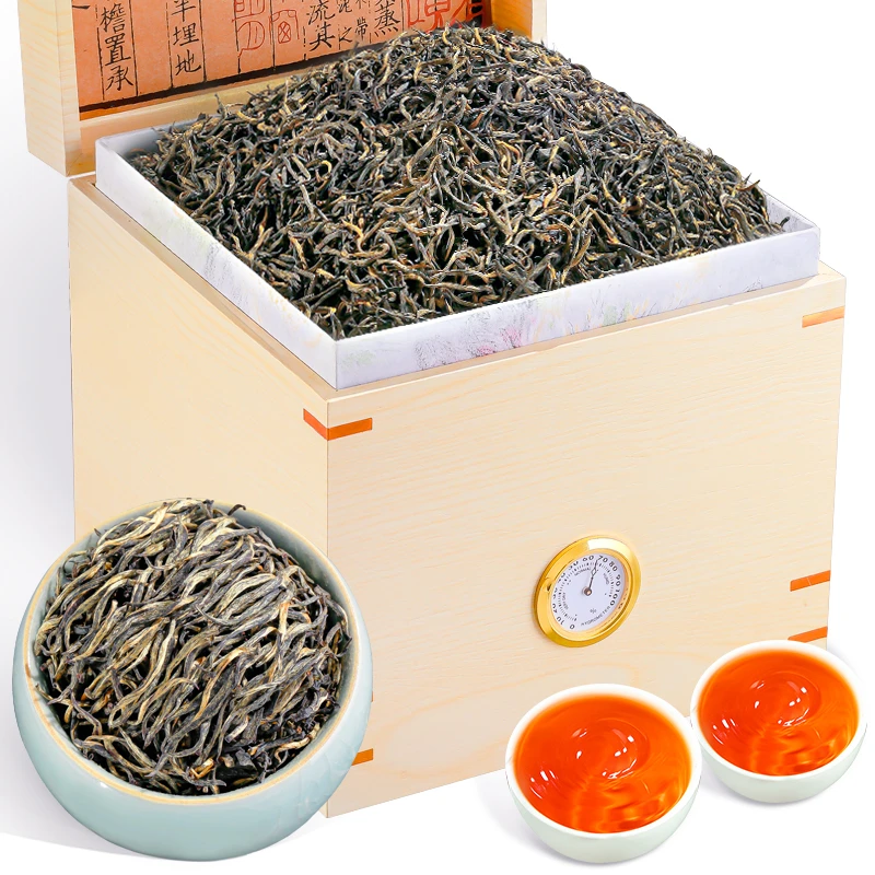 飘香韵梅占红茶特级浓香型花果香耐泡金骏眉2025新茶叶礼盒装500g