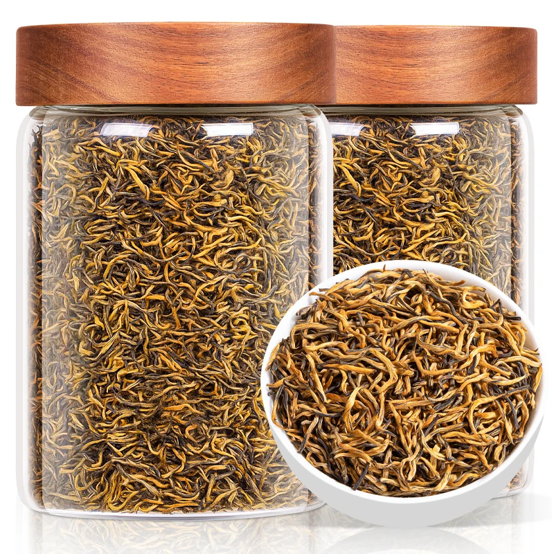 飘香韵高档密封罐特级黄芽金骏眉2025新茶叶高山蜜香型红茶罐装