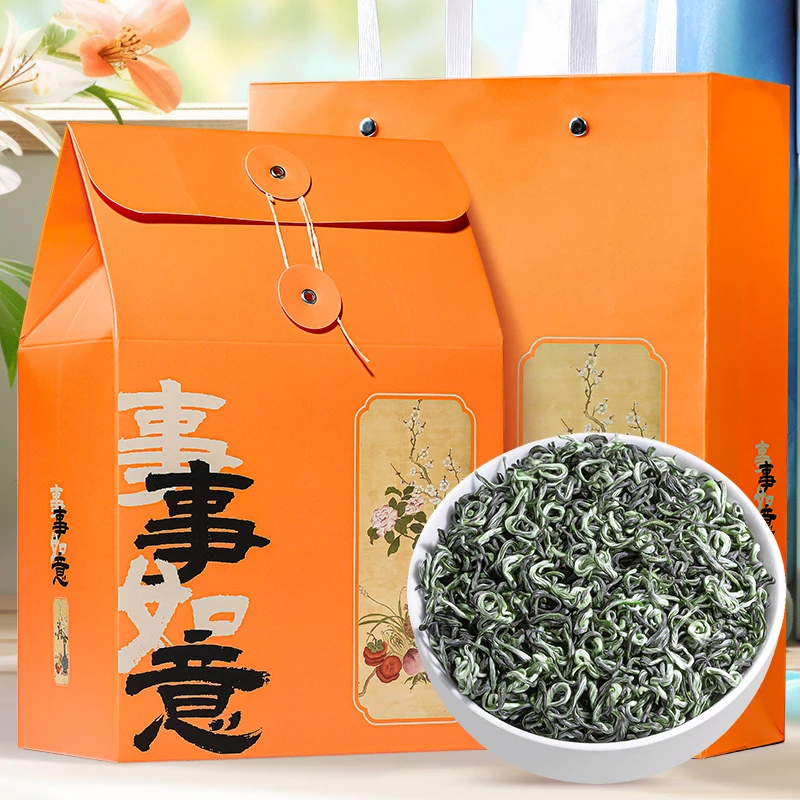 飘香韵特级明前碧螺春2025新茶叶高山绿茶浓香型茶叶春茶袋装400g