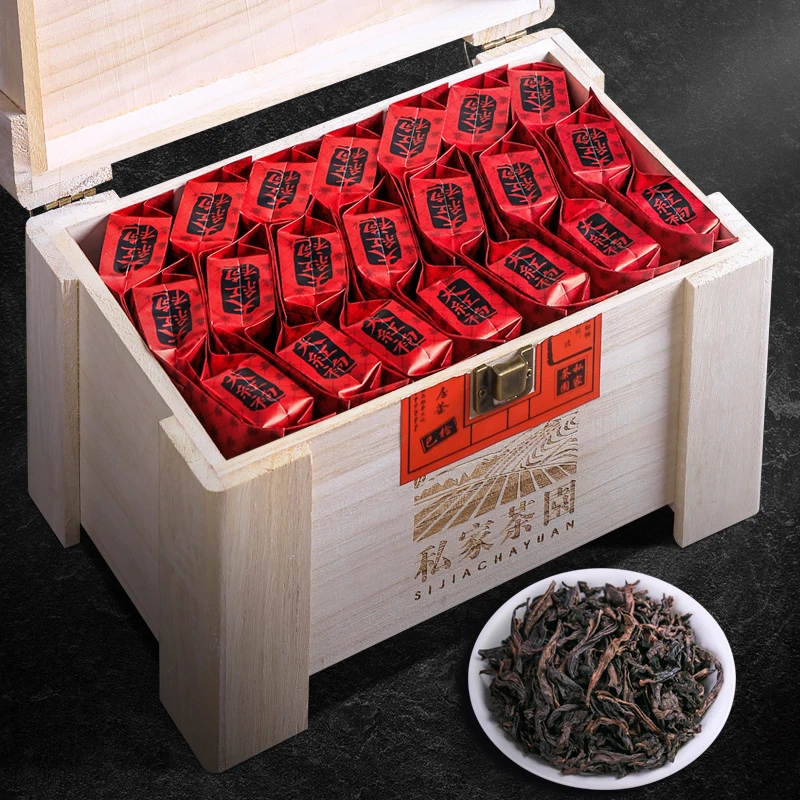 飘香韵高山岩茶传统正味花香大红袍茶叶乌龙茶袋装小包装500g