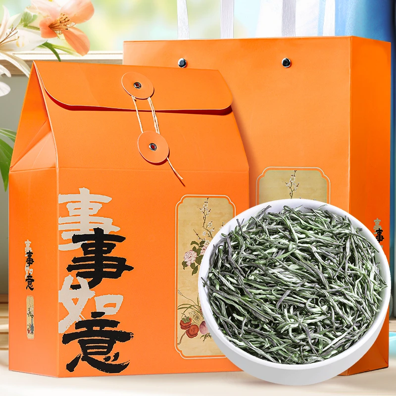 飘香韵毛尖茶2025新茶叶明前高山绿茶春茶浓香型袋装礼盒装400g