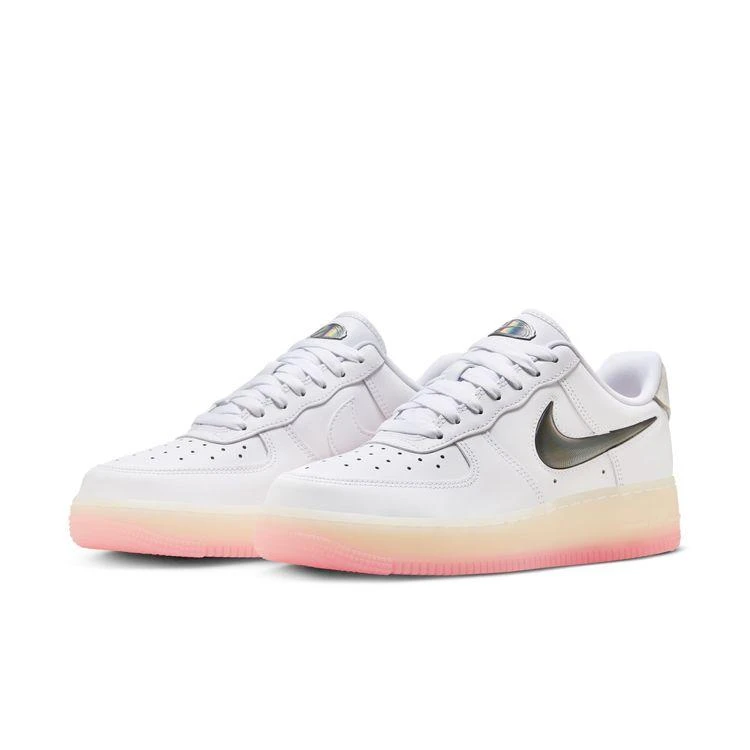 Nike/耐克女鞋空军一号龙年限定复古白粉运动休闲板鞋FZ5741-191