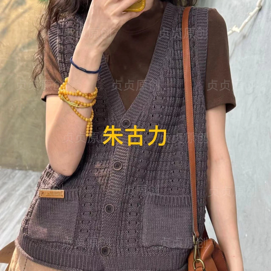 DengZhenZhen/邓贞贞8373-马夹（精梳棉）