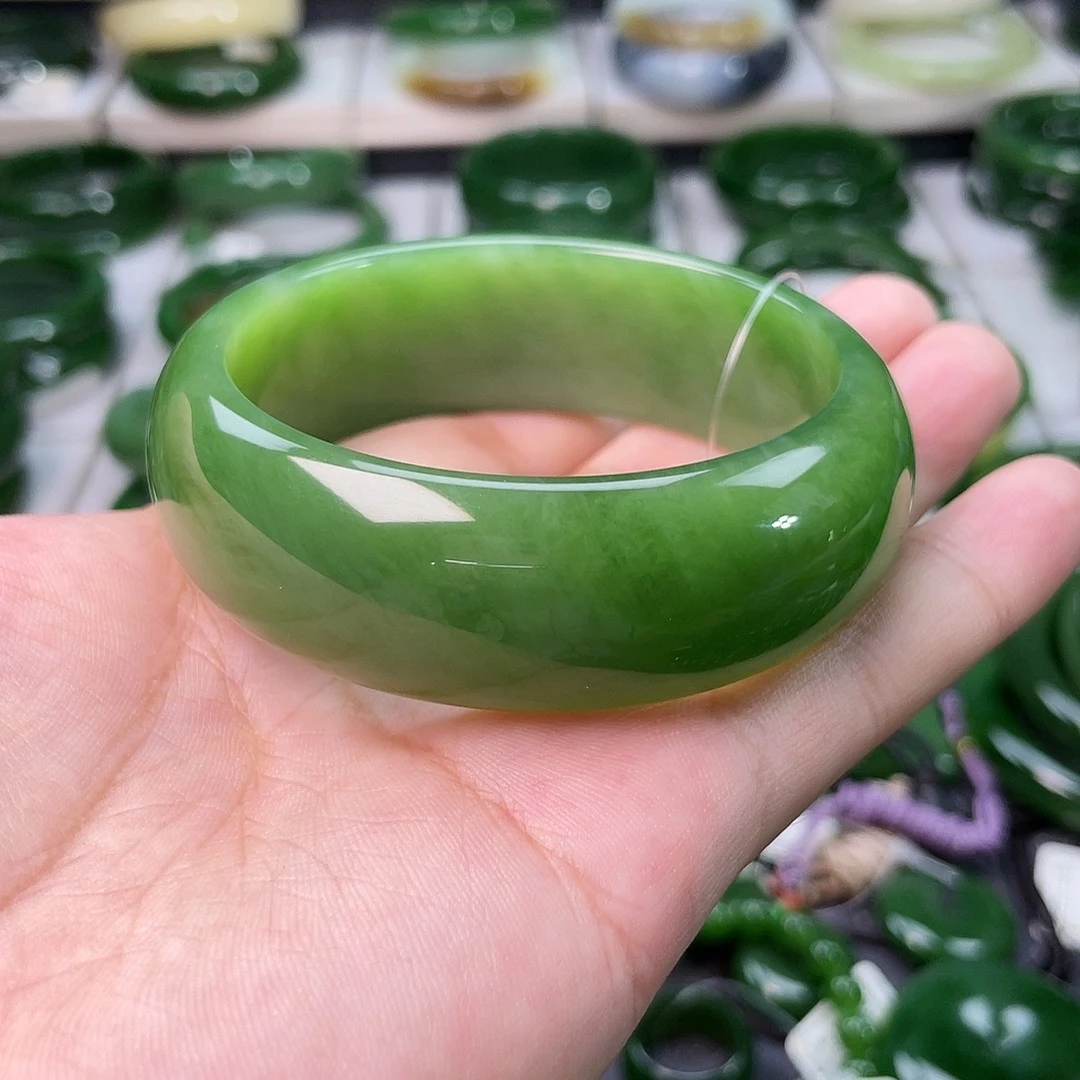 和田玉（碧玉）手镯未镶嵌