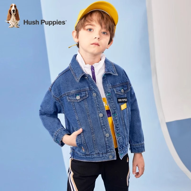 （直播孤品福利）暇步士童装男童牛仔外套春秋时尚帅气外套CC614