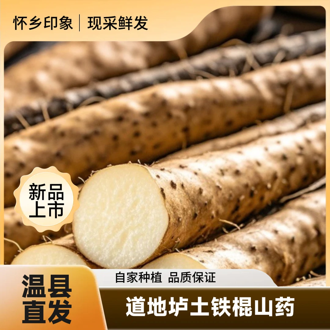 【铭哥专属】温县垆土铁棍山药怀山药产地直发品质保证