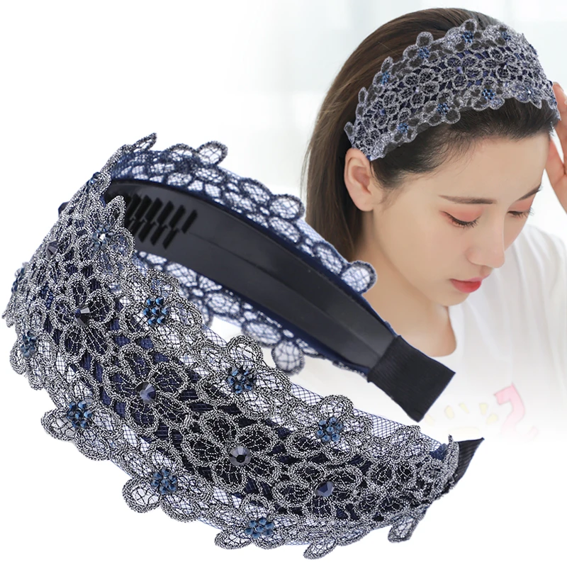 宽边发卡发箍女2023新款遮白发头饰压碎发夹头箍女款洗脸头发卡子