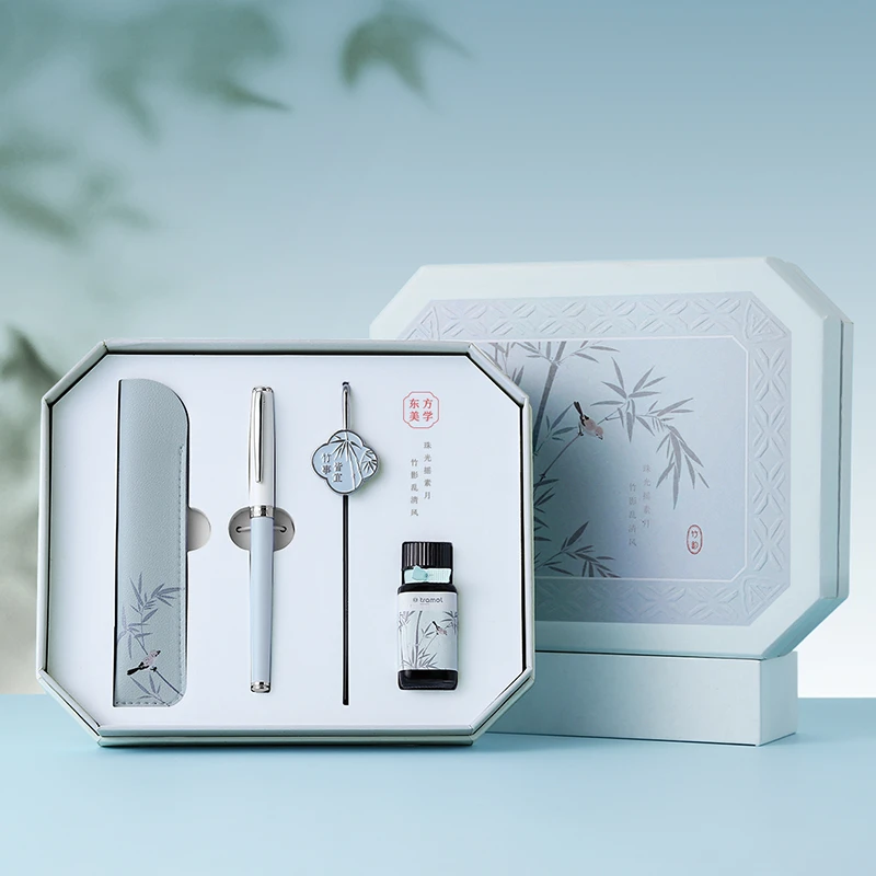 tramol东方美学钢笔女士高颜值礼盒套装送女友生日礼物教师节礼物