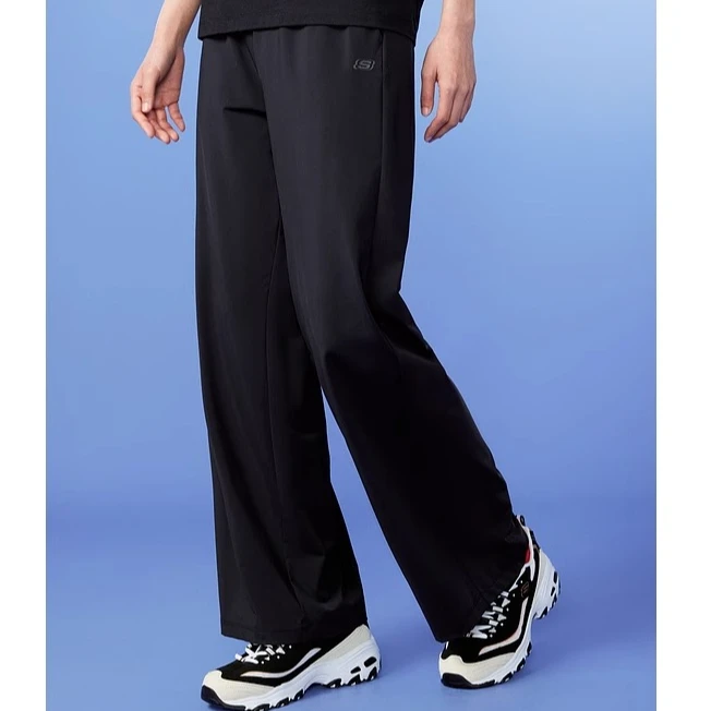 【薄荷曼波】斯凯奇女士款锦纶顺滑新款垂感针织裤垂感长裤L224W069